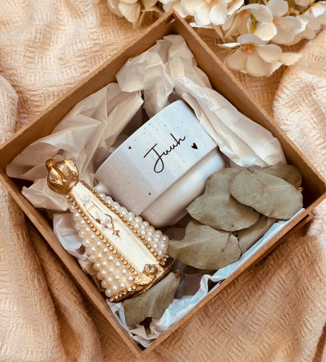 Kit xícara + imagem nossa senhora