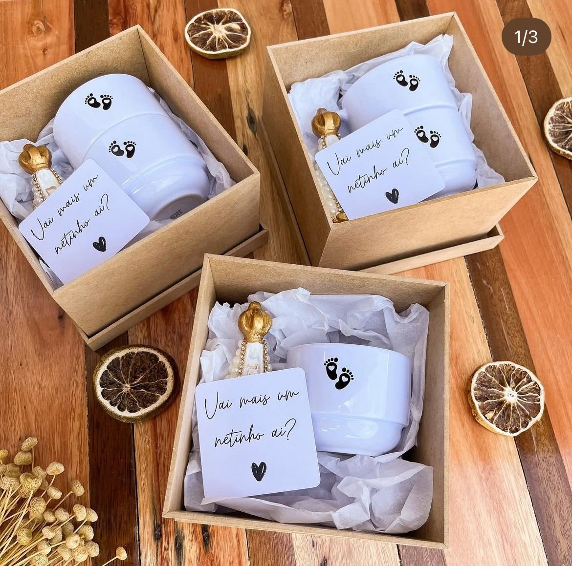 Kit xícara + imagem nossa senhora
