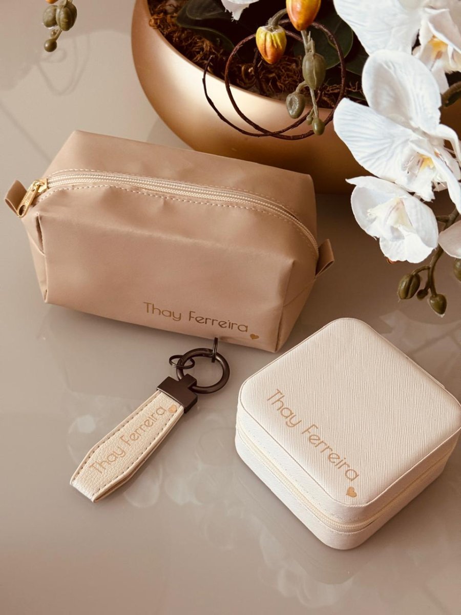 Kit Necessarie+ Porta Joias+chaveiro