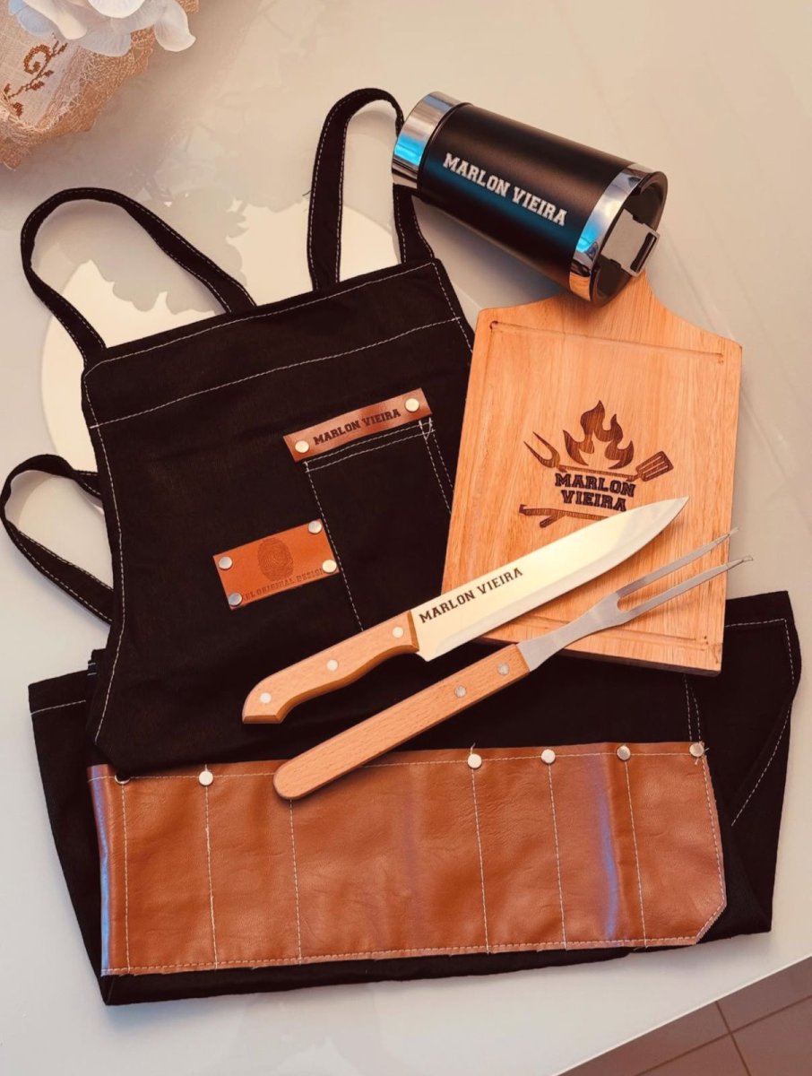 Kit Churrasqueiro Completo 