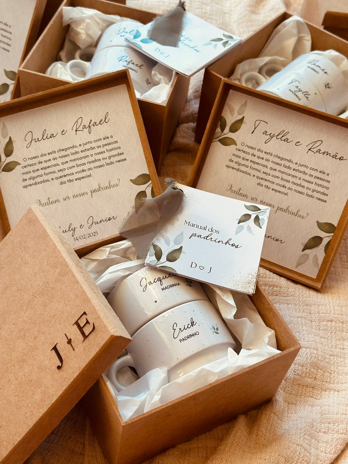 Kit Convite com 2 Xícaras