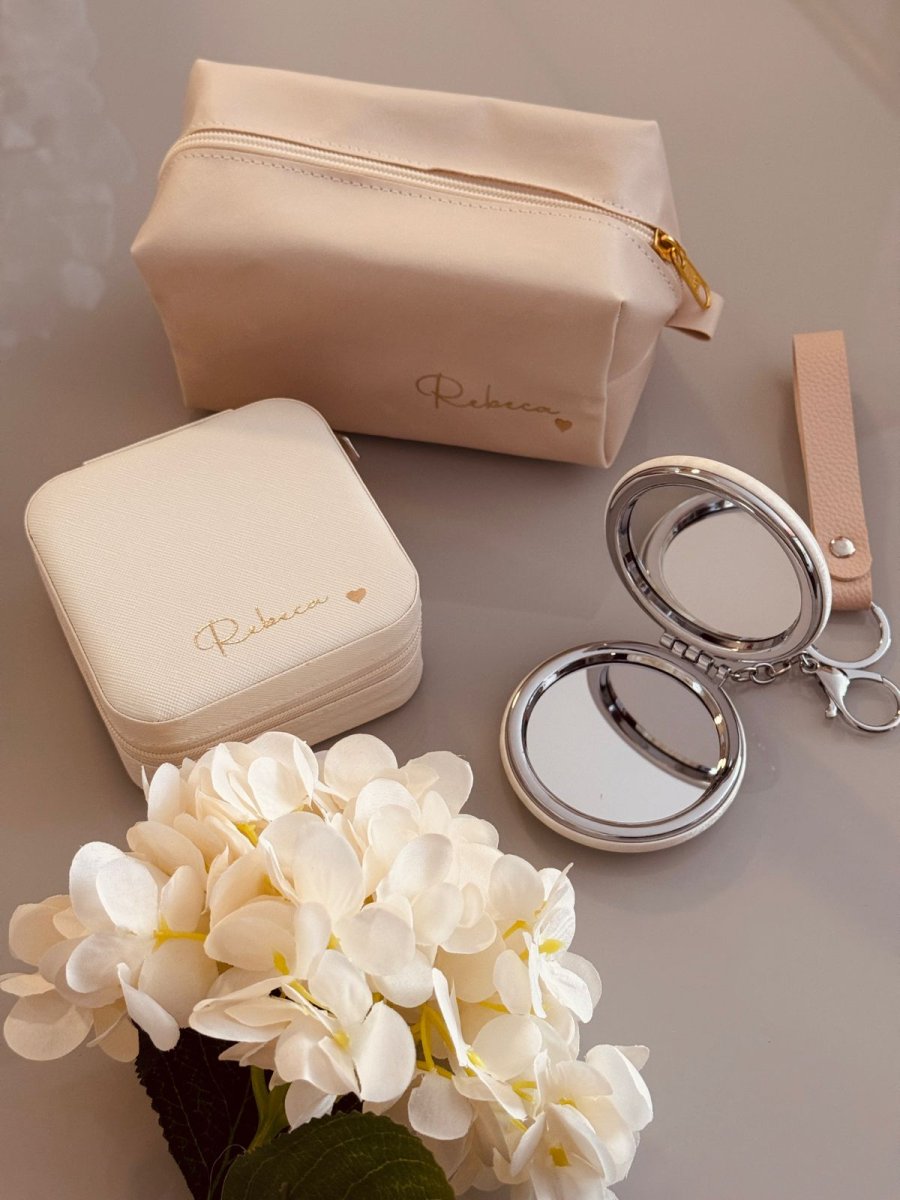 Kit Necessarie+chaveiro Espelho+porta Joias