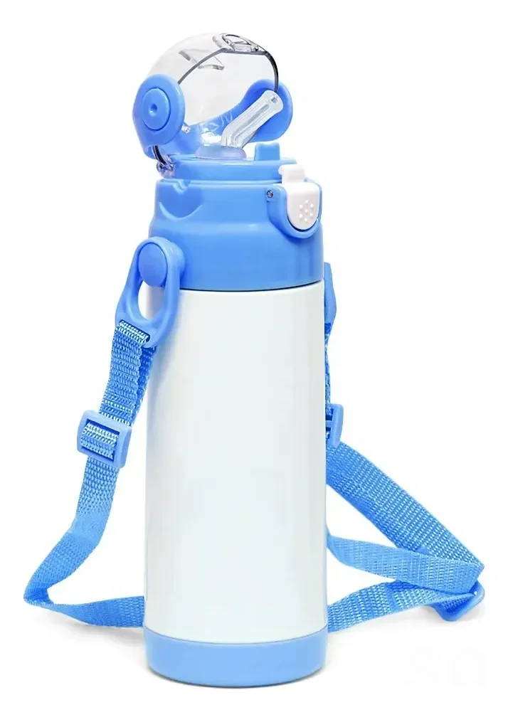 Garrafa Térmica 350ml com Cordinha