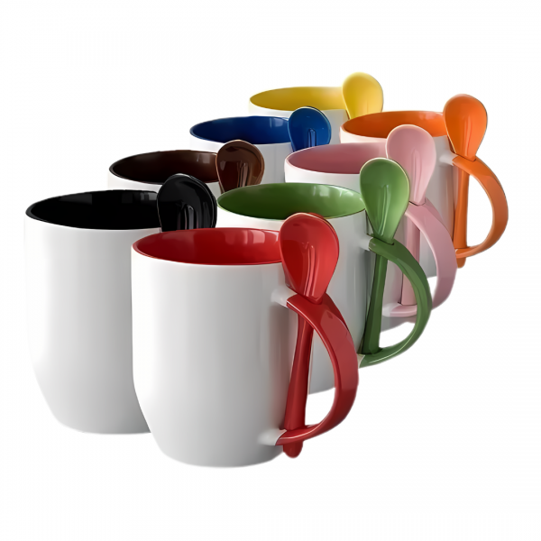 Caneca com colher