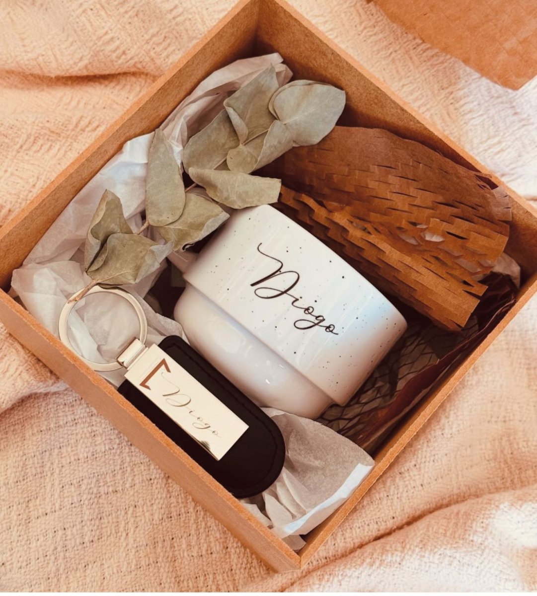 Kit xícara + chaveiro