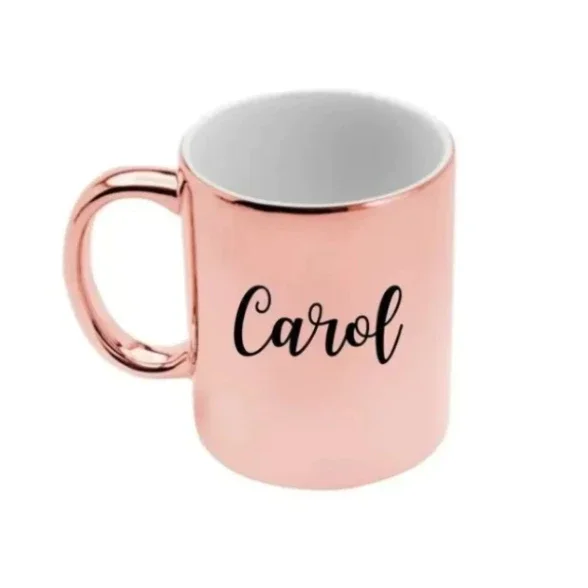 caneca cromada